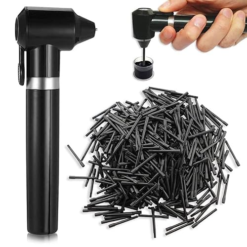 Tattoo Mixer Machine Kit - LEAYOKA Pigment Mixer Maschine mit 100 Mischstäbchen Tattoo Farben Pigment mixer Tattoo Ink Color Blender Permanent Makeup Tool für Make up Microblading Zubehör