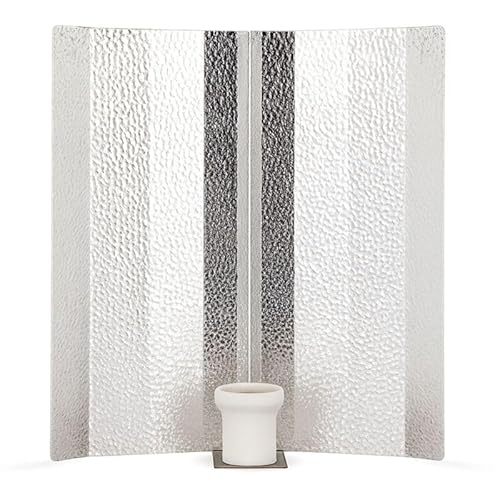 Weedness Grow Reflektor Lampe 47x47 cm mit E40 Fassung für NDL & MHL Leuchtmittel - Pflanzenlampe Box Indoor Natriumdampflampe 400w 600w 250w