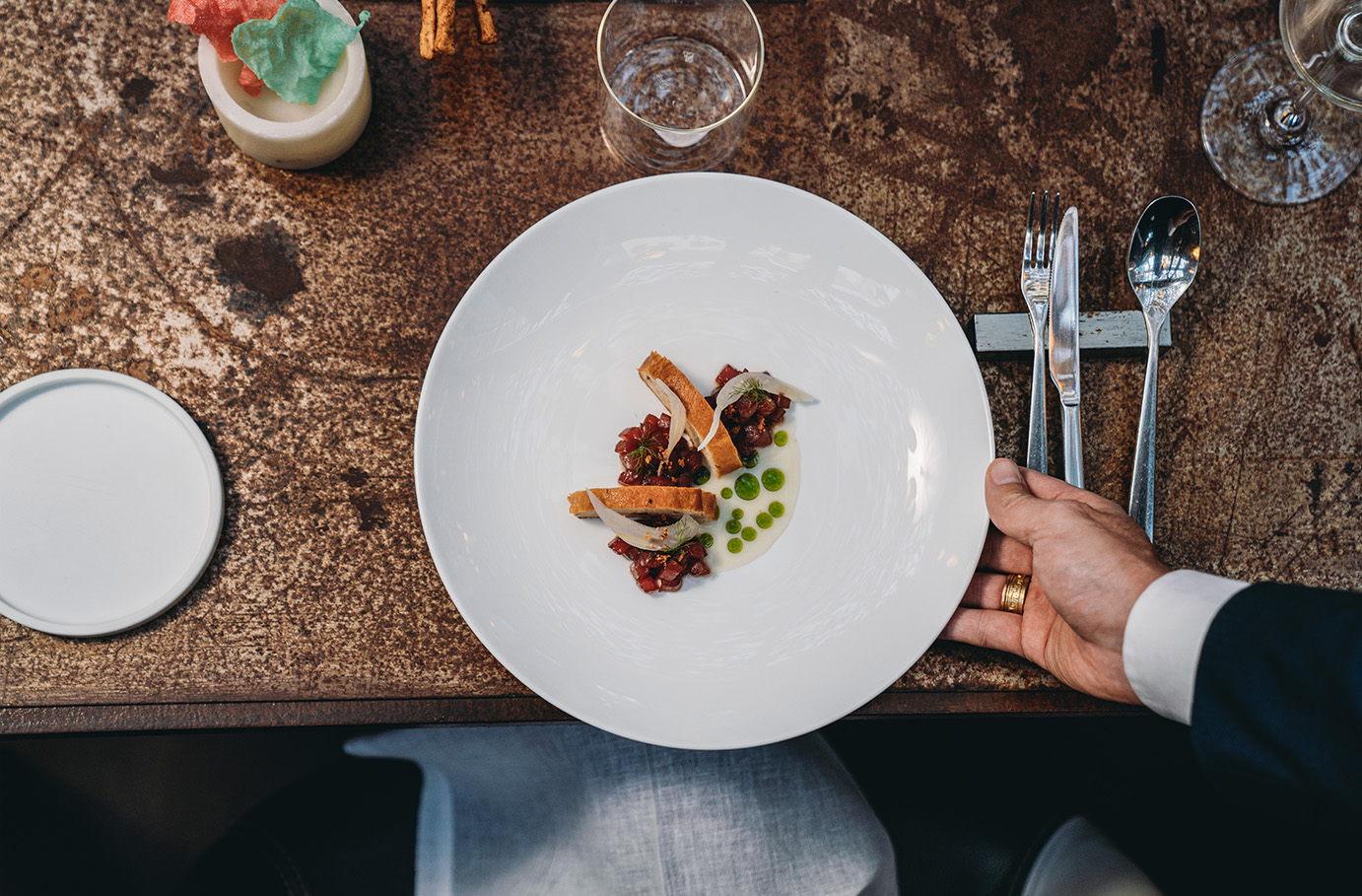 Dinner In The Dark Essen