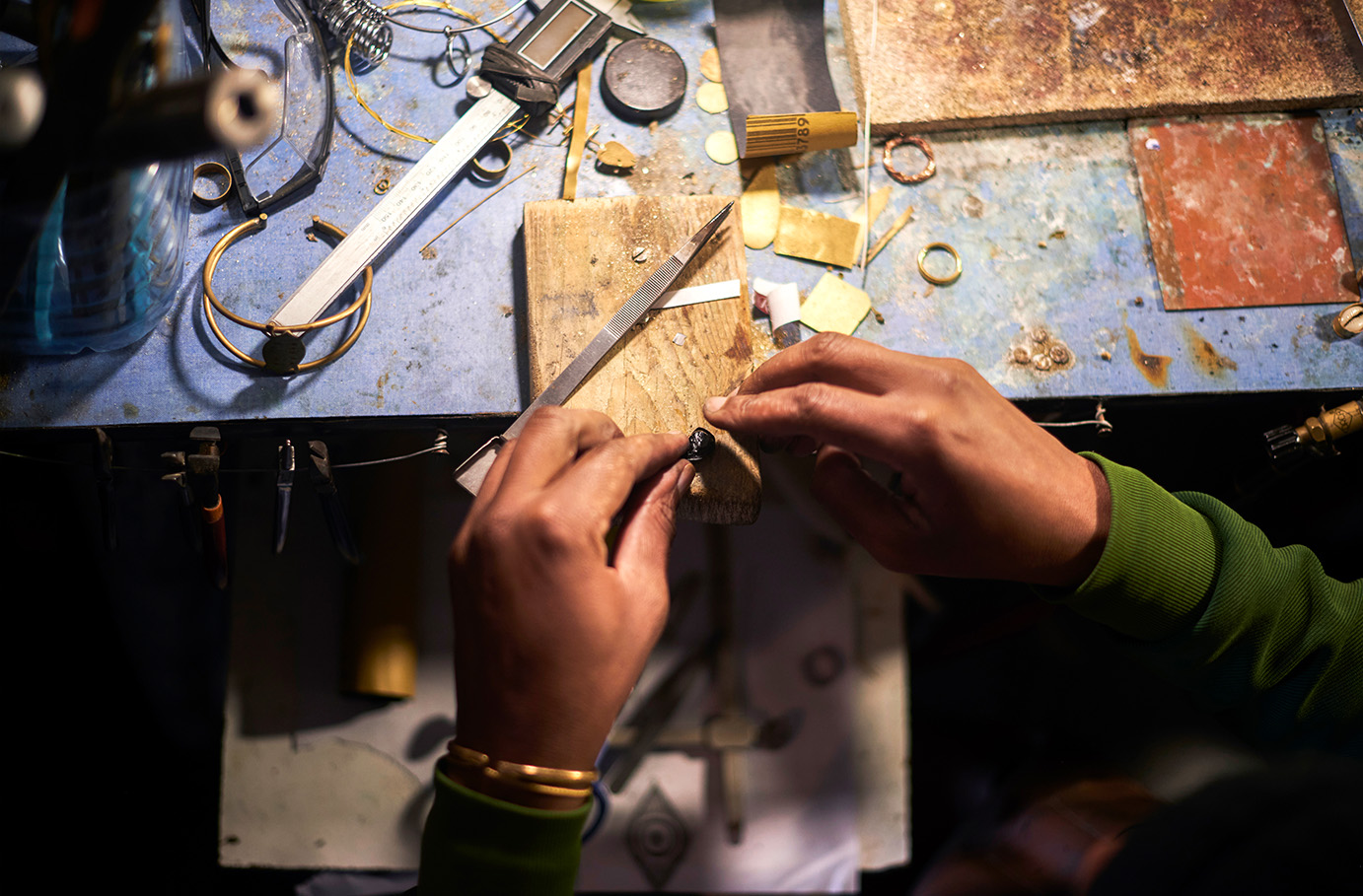 Ring selber schmieden Köln