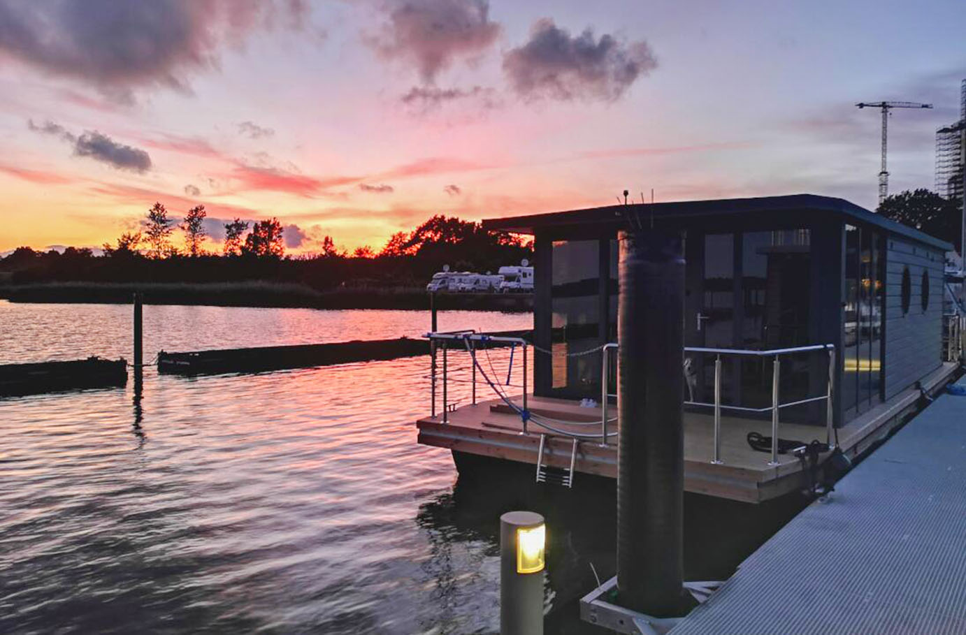 Hausboot Übernachtung mit Sauna Schleswig für 4 (2 Nächte)