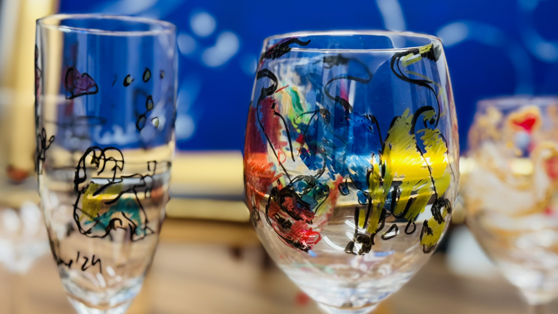 Gläser bemalen Waltershausen