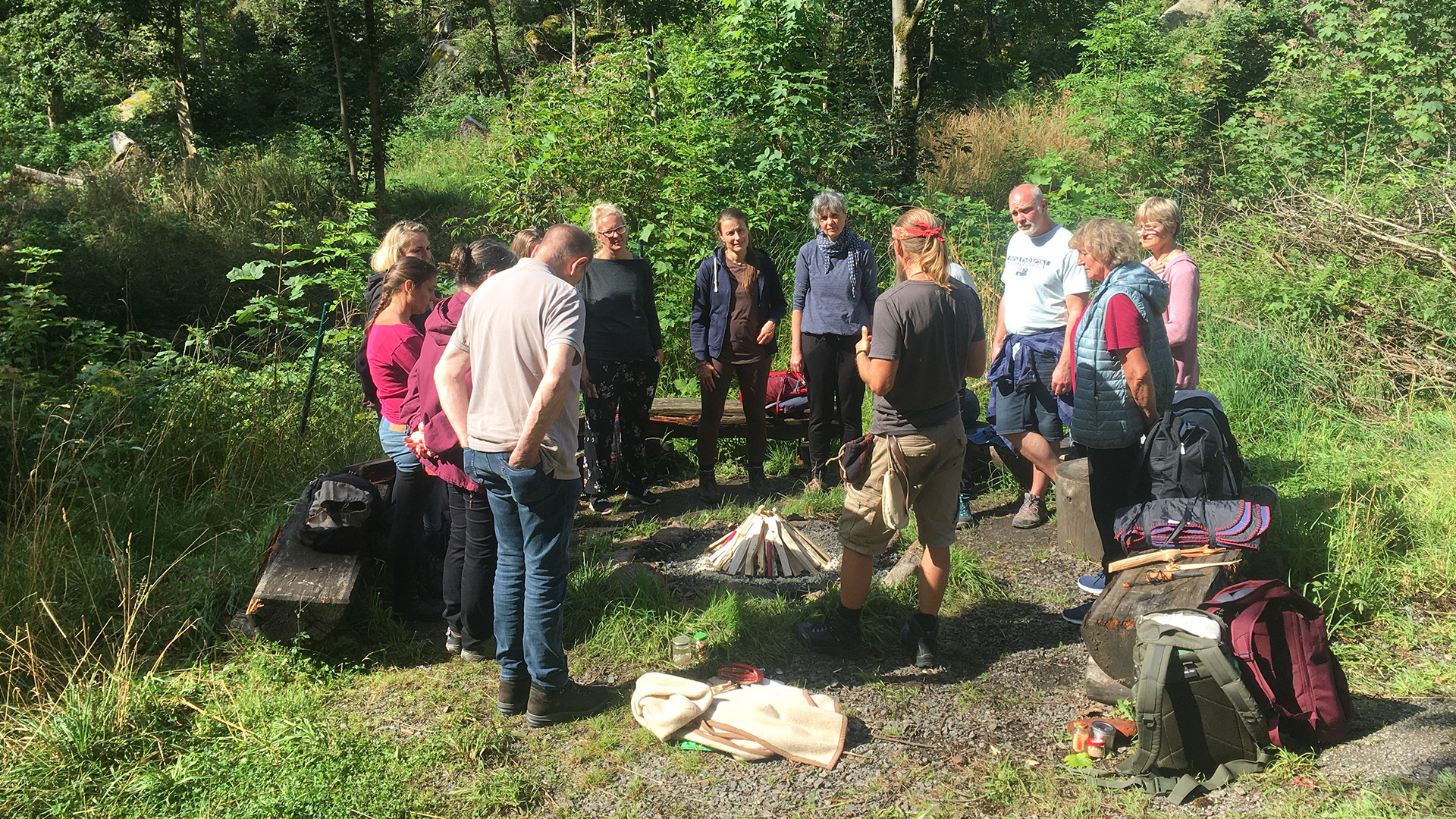 Survival-Tag mit Kakaozeremonie Schierke