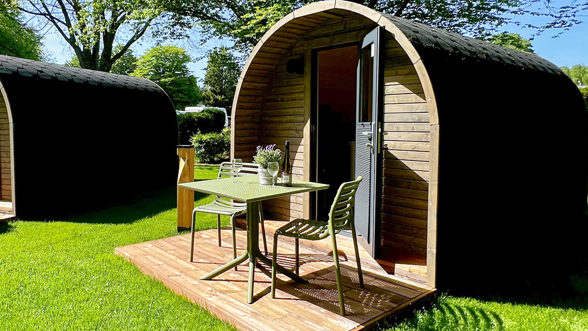 Übernachten im Camping POD Essen für 2 (2 Nächte)