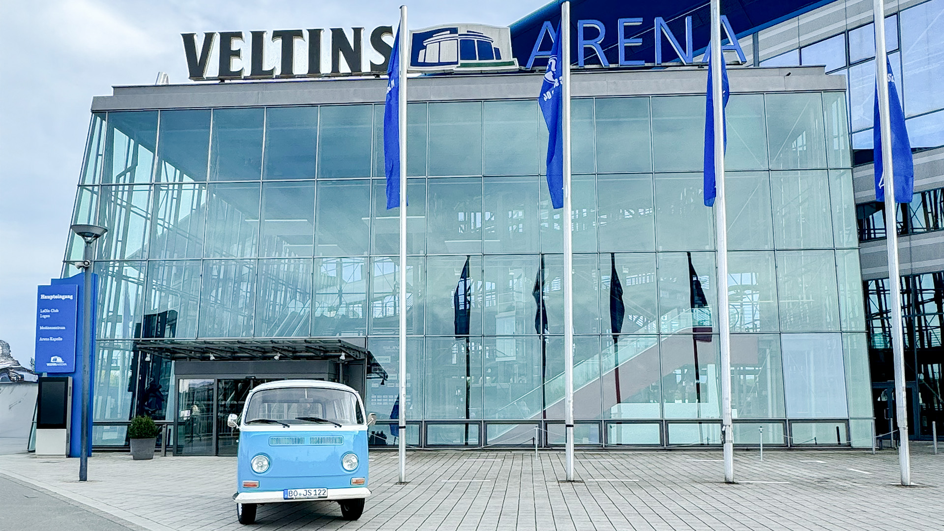 VW Bulli Tour mit Schalke Arena Nachtführung Gelsenkirchen