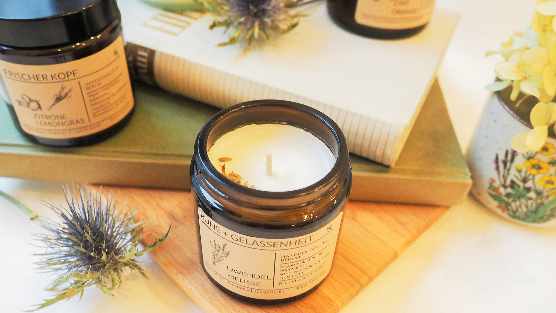 Duftkerzen selber machen Berlin