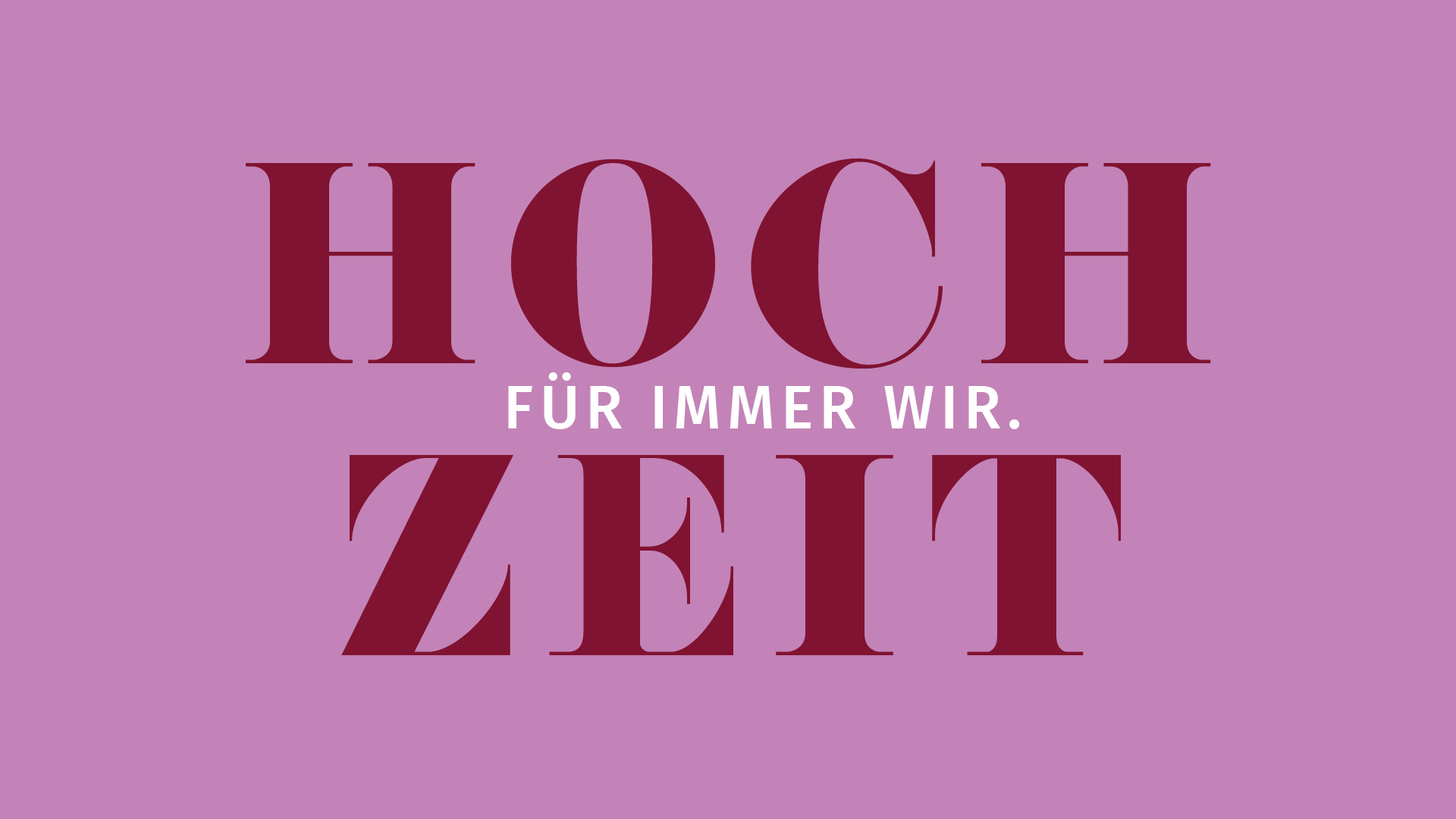 Flexibles Geschenk Hochzeit