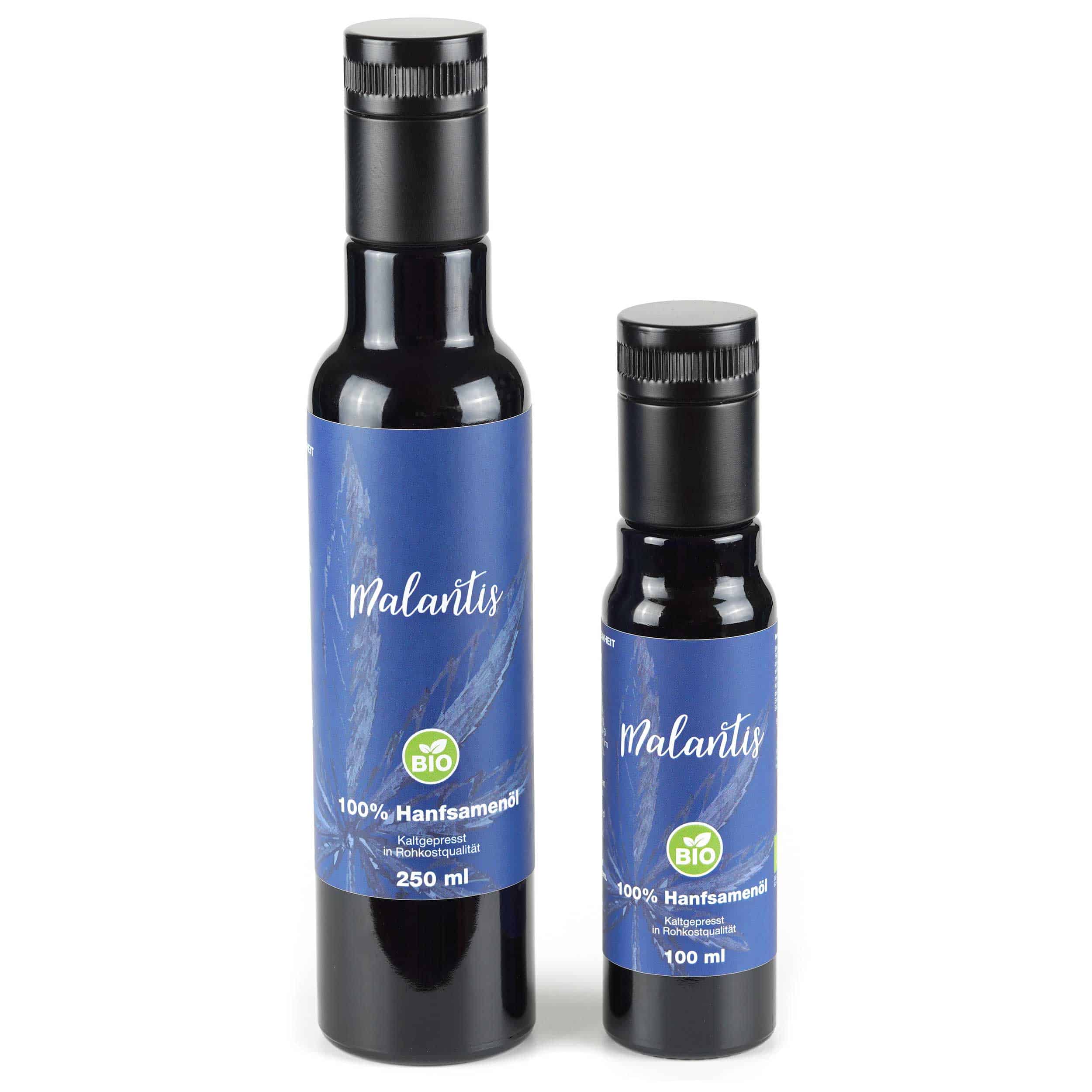 Malantis BIO 100% Hanfsamenöl - 250ml