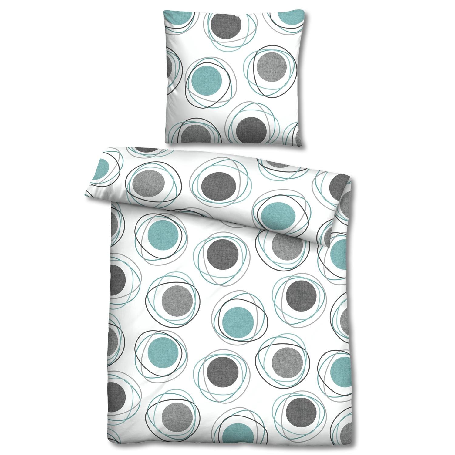 Castell Polycotton Renforcé Bettwäsche 135 x 200 cm + 80 x 80 cm