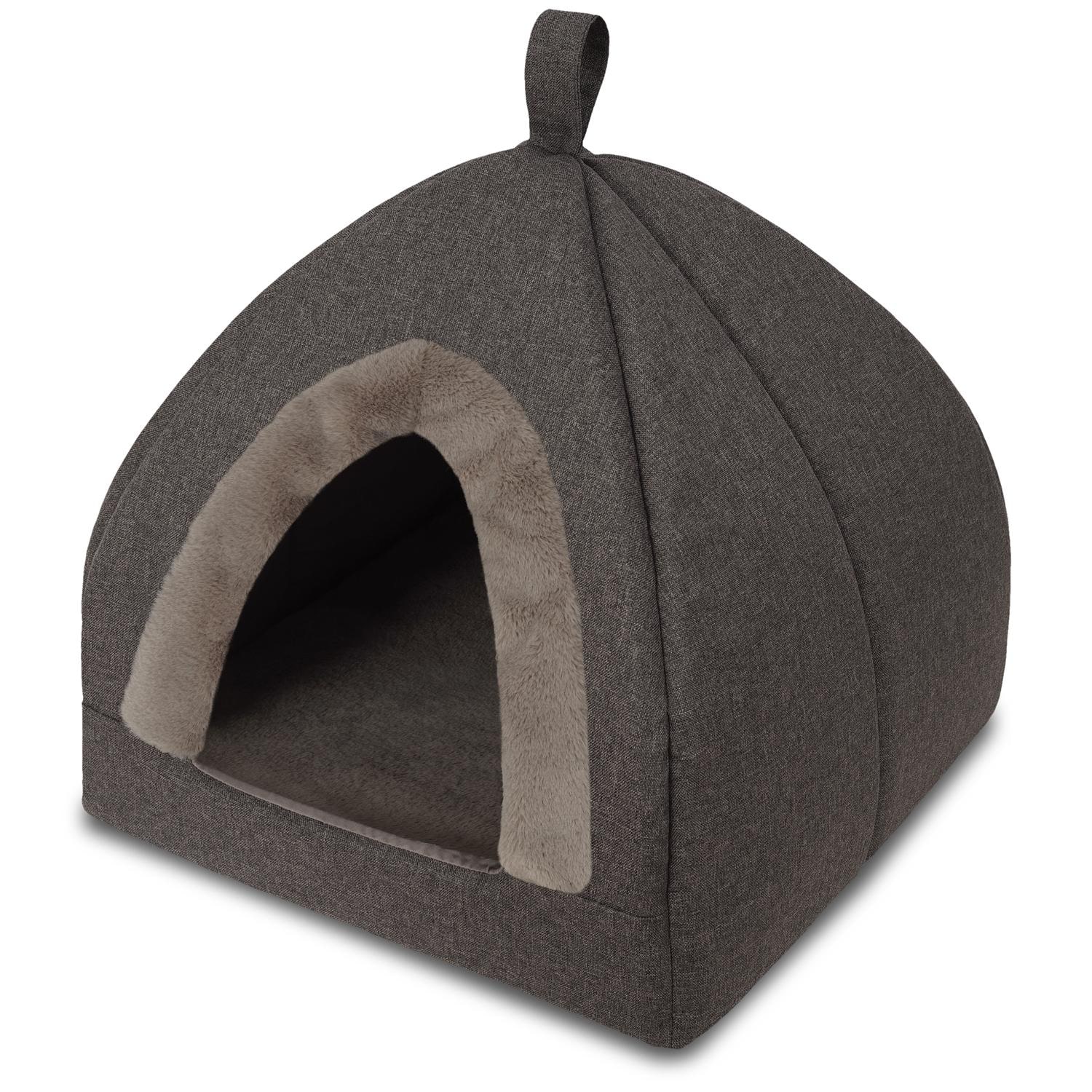 45 x 46 x 46 cm Hunde- und Katzenhöhle mit viskoelastischem Innenkissen