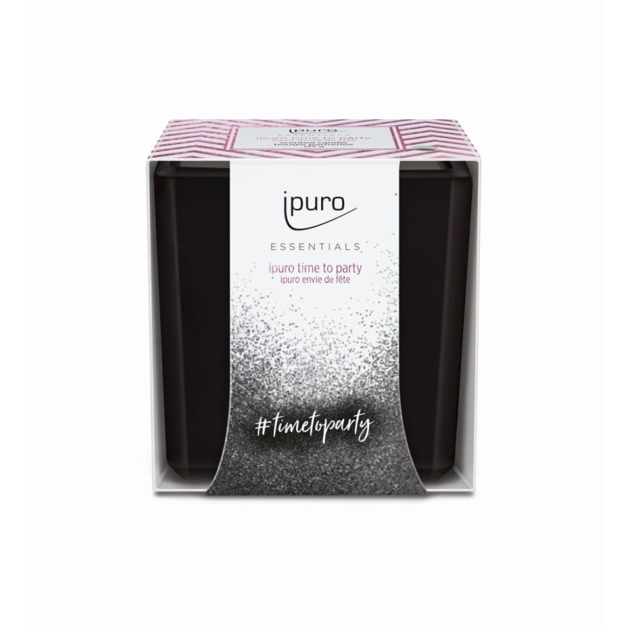 ipuro ESSENTIALS time for party Duftkerze - 125 g