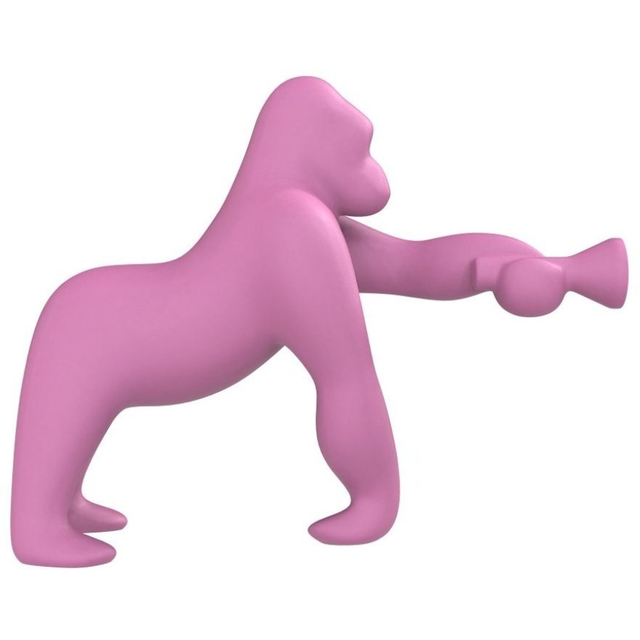 qeeboo Kong XS Tisch-/Stehleuchte - bright pink - 56 x 35 x 58 cm
