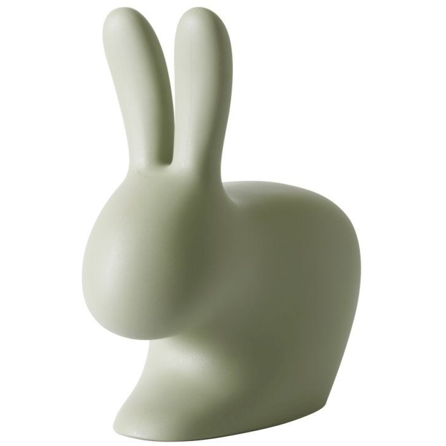 qeeboo Rabbit Chair Baby Stuhl - balsam green - 45,3 x 26,2 x 52,7 cm