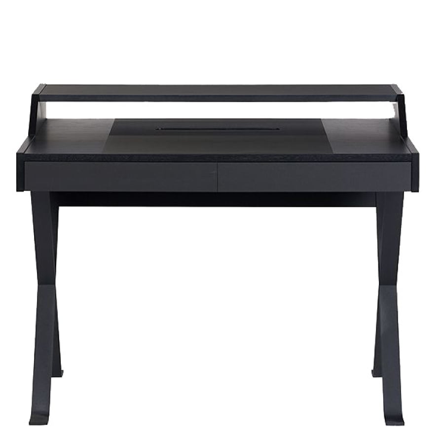 Lambert Stanley Schreibtisch - schwarz - 105x60 cm - Höhe 85 cm