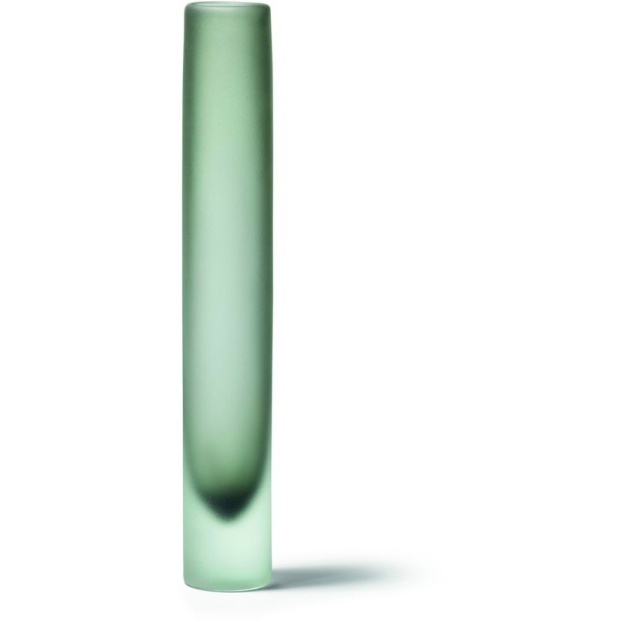 Philippi Nobis Vase - graugrün - L: Ø 6 cm - Höhe: 40 cm