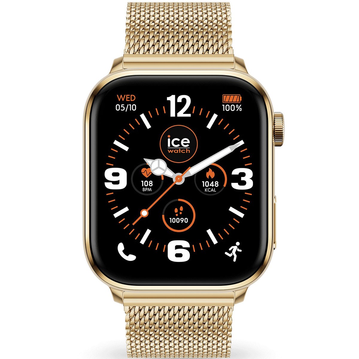 Ice watch Smartwatch - ICE smart 3.0 rectangular - Gold Milanese - 024656