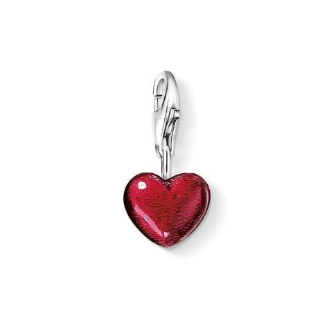 Thomas Sabo Charm - rotes Herz - 0794-007-10
