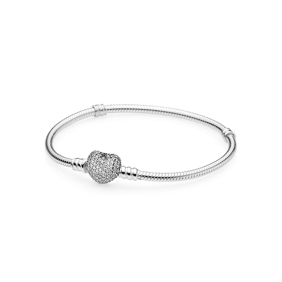 Pandora Armband - Pavé-Herz - 590727CZ