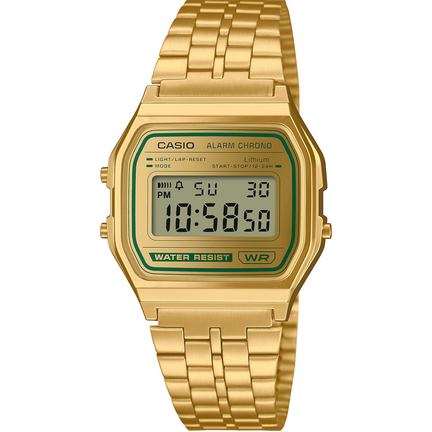 Casio Uhren - iconic - A158WEGV-9AEF
