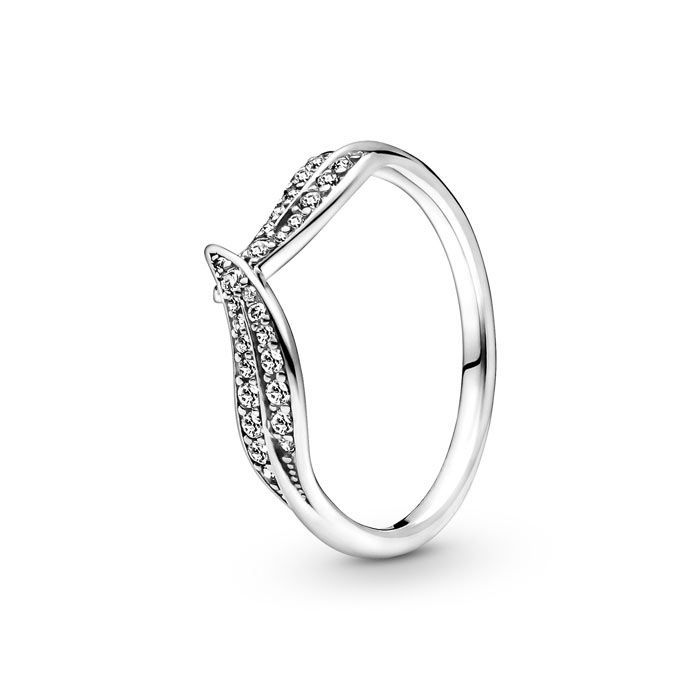 Pandora Ring - Sparkling Leaves - 199533C01