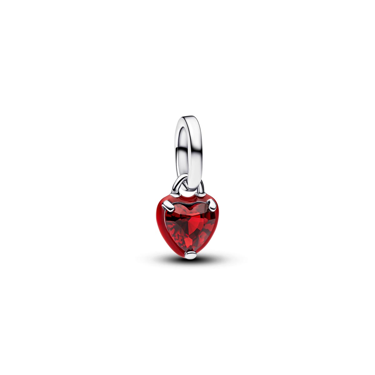 Pandora Charm - Rotes Chakra-Herz Mini-Charm-Anhänger - 793042C05