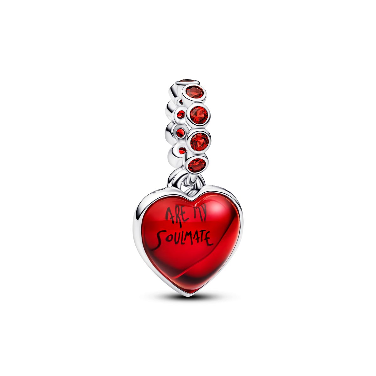 Pandora Charm - Rotes Murano-Glas Herz - 794429C01