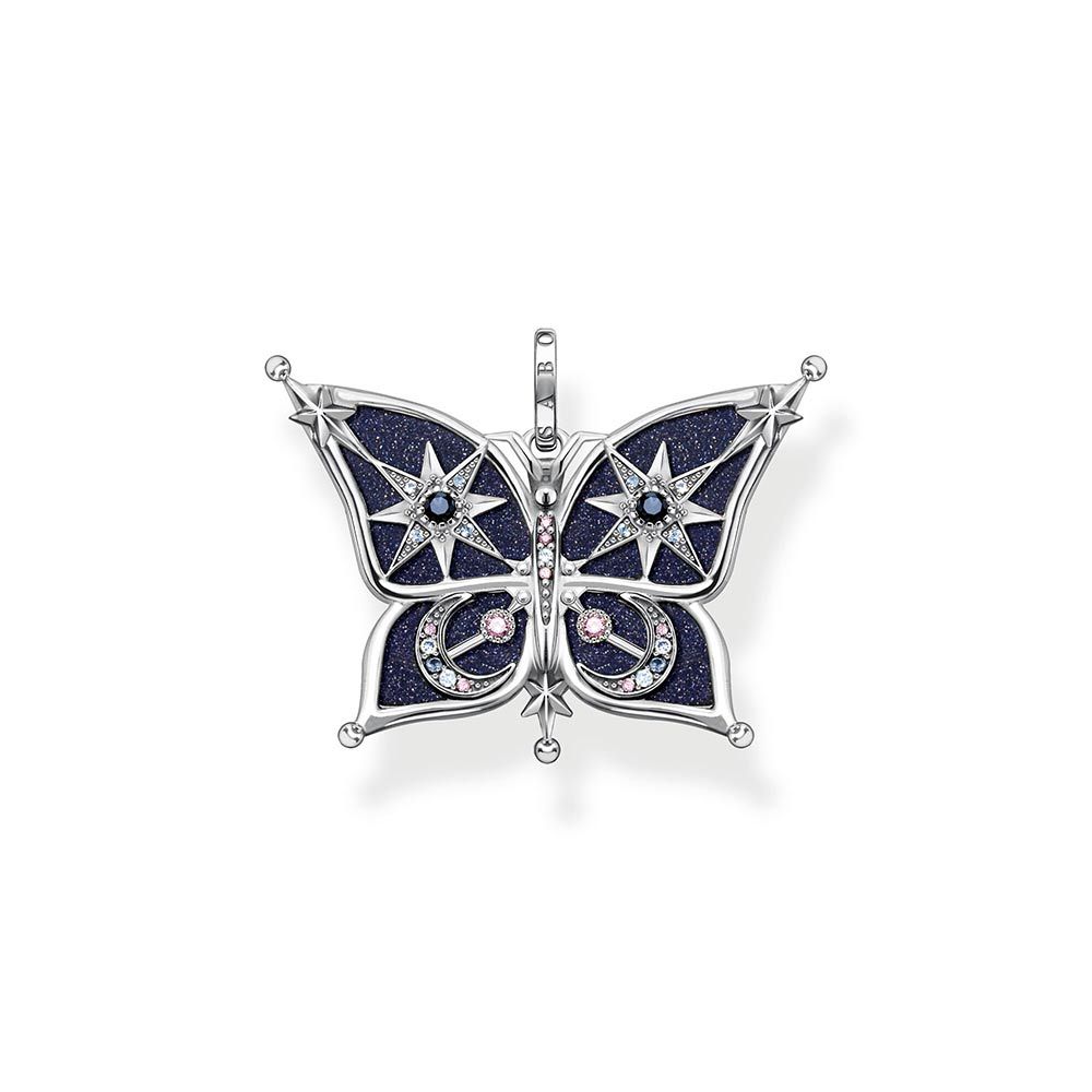 Thomas Sabo Anhänger - Schmetterling Stern & Mond silber - PE929-945-7