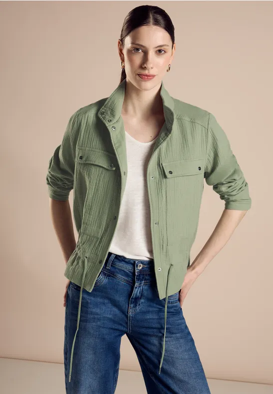 Musselin Jacke