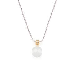 Halskette Perlina für Damen aus Edelstahl mit Catseye