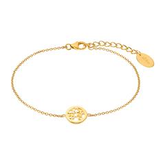 Armband Herz aus vergoldetem Sterlingsilber