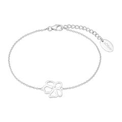 Damen Armband mit Blüte aus Sterlingsilber