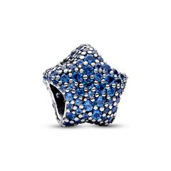 Moments Stern Charm, Sterlingsilber, Schmuckkristalle