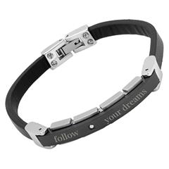 Armband Leder Gravur 21cm