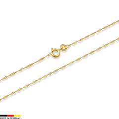 333er Goldkette: Singapurkette Gold 45cm BIN1014