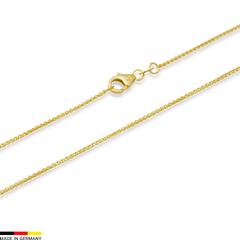 585er Goldkette: Zopfkette Gold 50cm