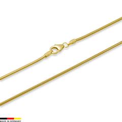 585er Goldkette: Schlangenkette Gold 50cm
