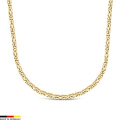 Königskette aus 585er Gold, 4 mm Stärke