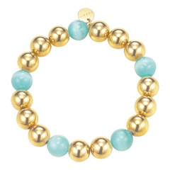 Armband Bold Spheres Mint Gold