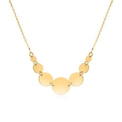 375er Goldkette für Damen, gravierbar