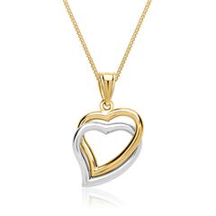 Kette mit Herzanhänger 333er Gold