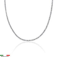 Herren Königskette aus Sterlingsilber, 2,0 mm