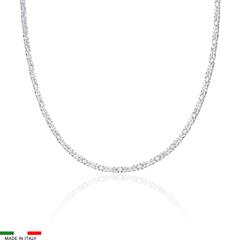 925 Silberkette: Königskette Silber 2mm