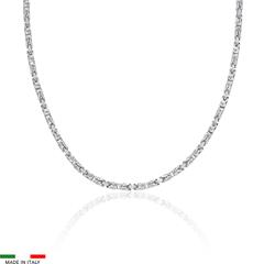 Königskette für Herren aus 925er Silber, 2,5 mm