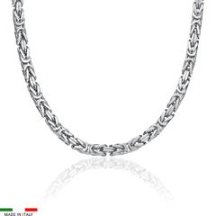 5,5 mm Königskette für Herren aus Sterlingsilber