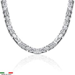 925 Silberkette: Königskette Silber 7,5mm