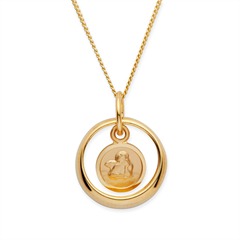 333er Gold Taufkette Engel