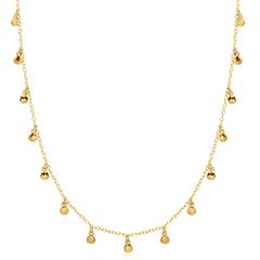Vergoldete Sterlingsilber Kette