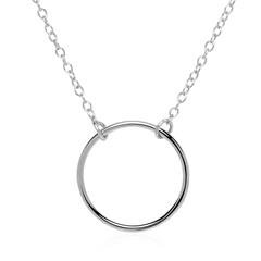 Kette Kreis aus Sterlingsilber