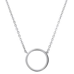 Moderne Kette aus Stahl mit Anhänger