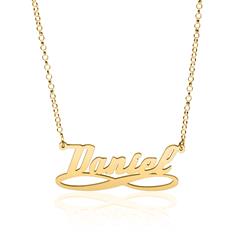 585er Goldkette mit frei wählbarem Namen